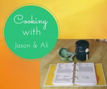 Cooking with Jason and Ali