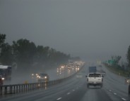 Driving in the rain