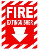 Fire Extinguisher sign