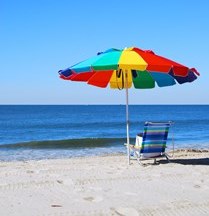 umbrella and beach